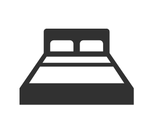 セミダブルベッド2台